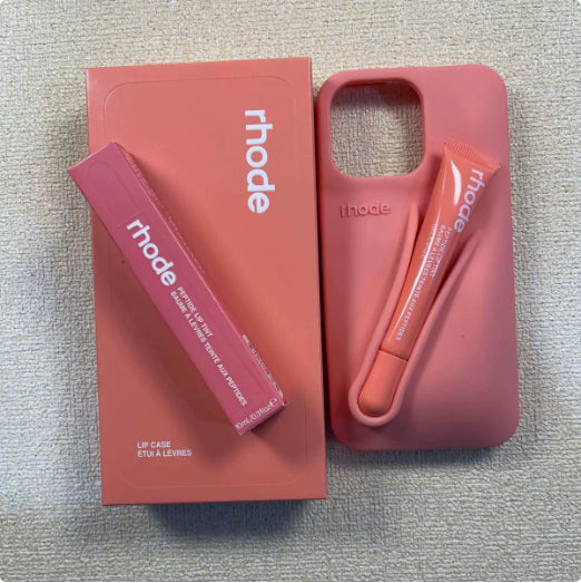 Funda Silicona Rhode con Brillo Labial 3D para iPhone