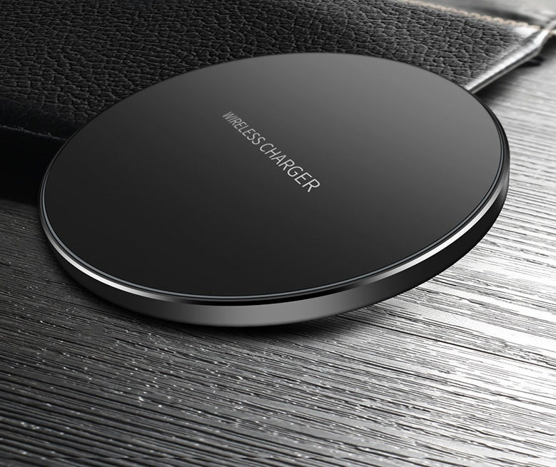 Cargador Inalámbrico Rápido para iPhone y Samsung