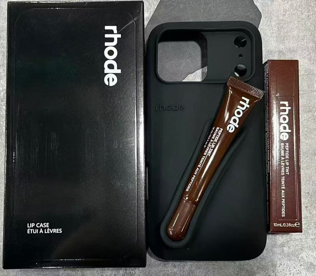Funda Silicona Rhode con Brillo Labial 3D para iPhone