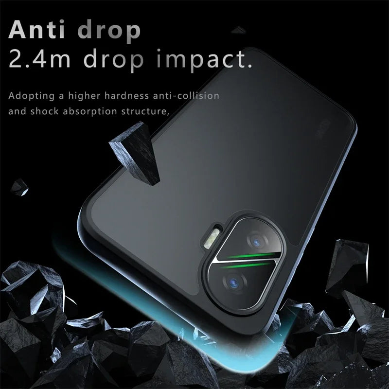 Funda Silicona Esmerilada TPU+PC para Xiaomi POCO F7