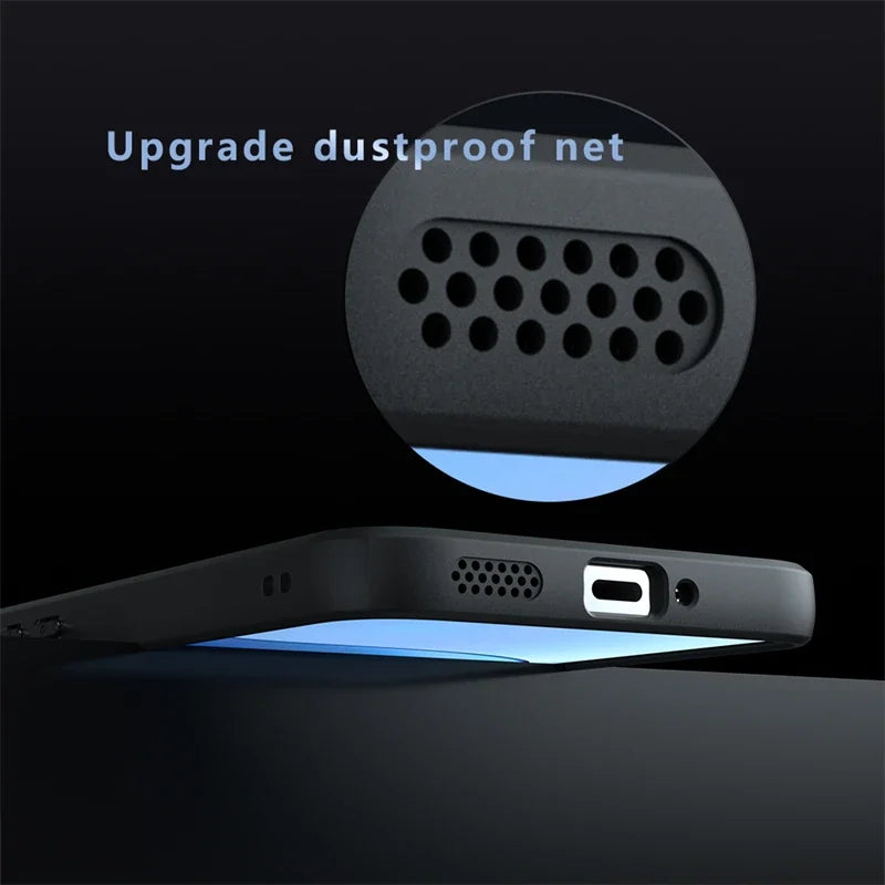 Funda Silicona Esmerilada TPU+PC para Xiaomi POCO F7