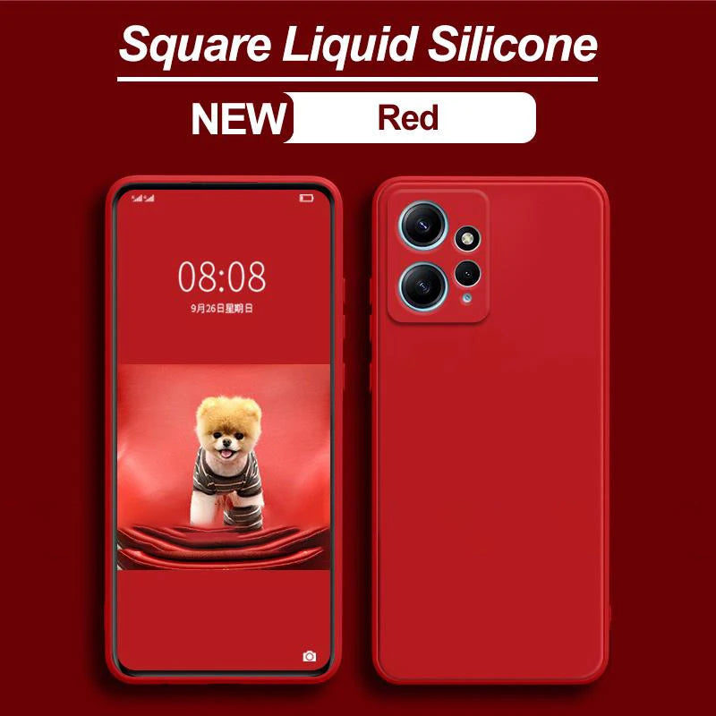 Funda Silicona Líquida Antigolpes para Xiaomi Redmi Note 12