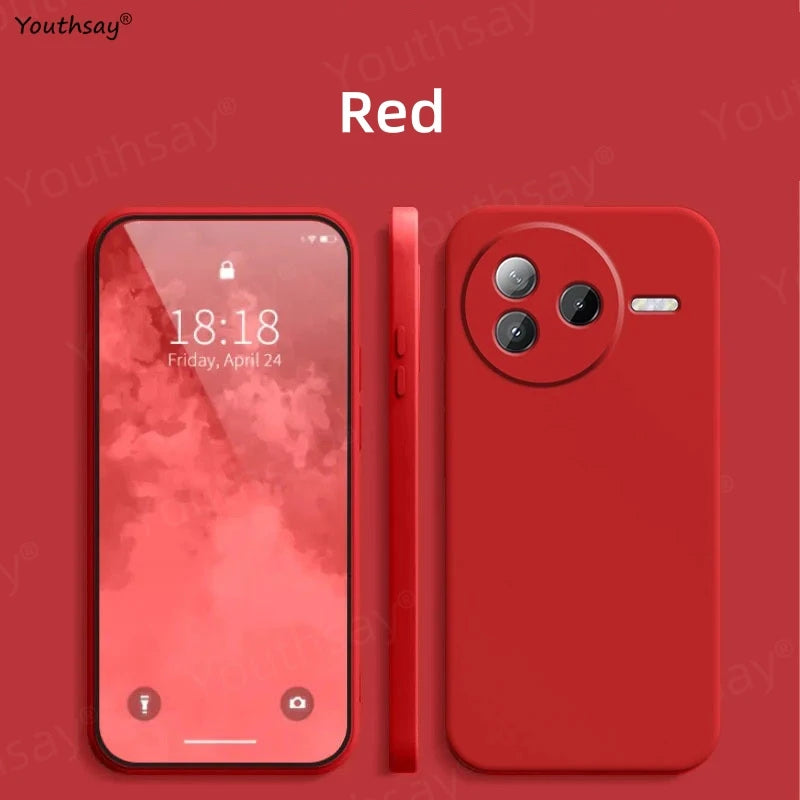 Funda Silicona Líquida con Protección de Cámara para POCO F7 Pro