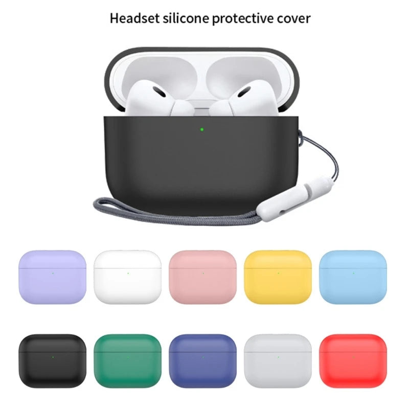 Funda Protectora de Silicona para AirPods Pro 3