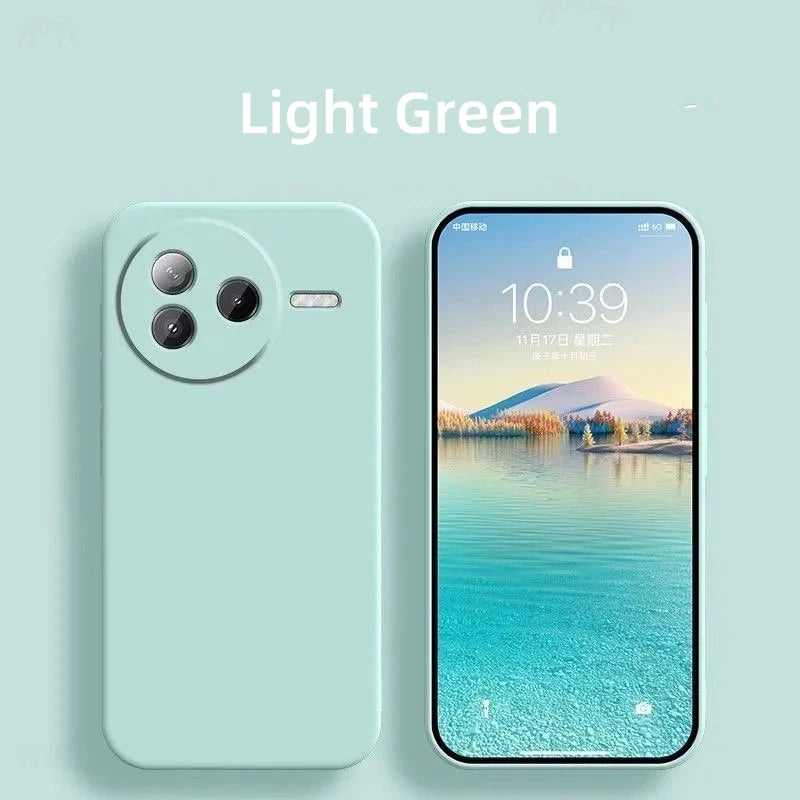 Funda Silicona Líquida con Protección de Cámara para POCO F7 Pro