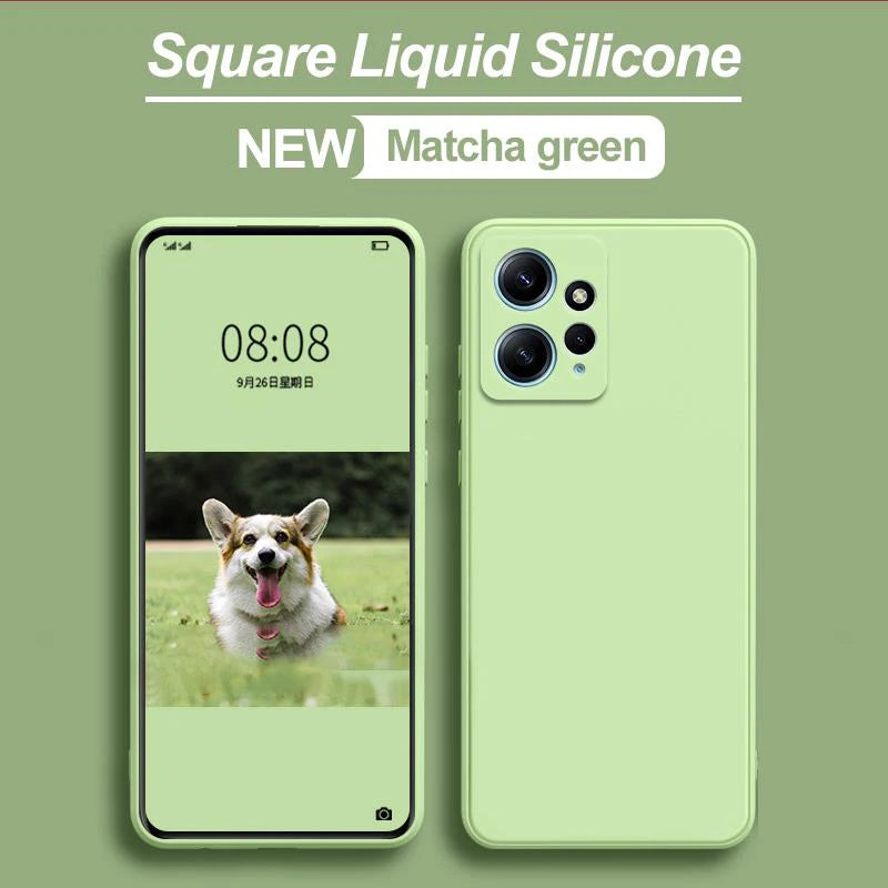 Funda Silicona Líquida Antigolpes para Xiaomi Redmi Note 12