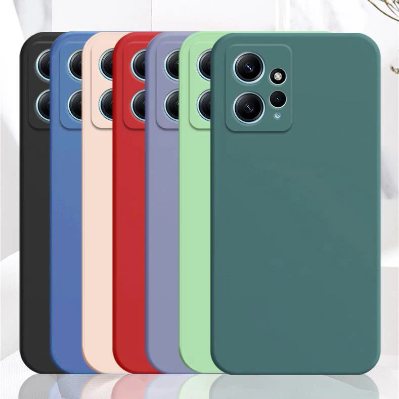 Funda Silicona Líquida Antigolpes para Xiaomi Redmi Note 12