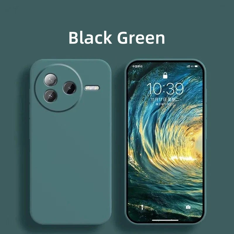 Funda Silicona Líquida con Protección de Cámara para POCO F7 Pro