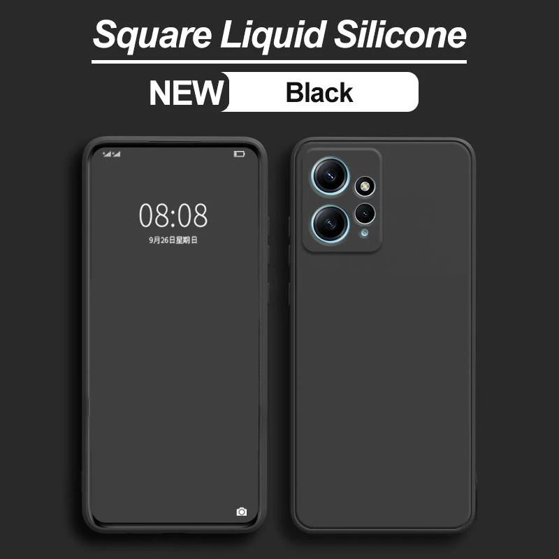 Funda Silicona Líquida Antigolpes para Xiaomi Redmi Note 12