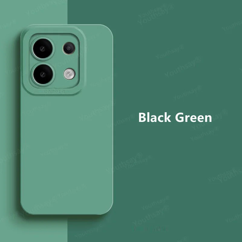 Funda Silicona Líquida con Protección de Cámara para Xiaomi POCO M6 Pro