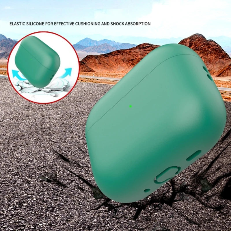 Funda Protectora de Silicona para AirPods Pro 3