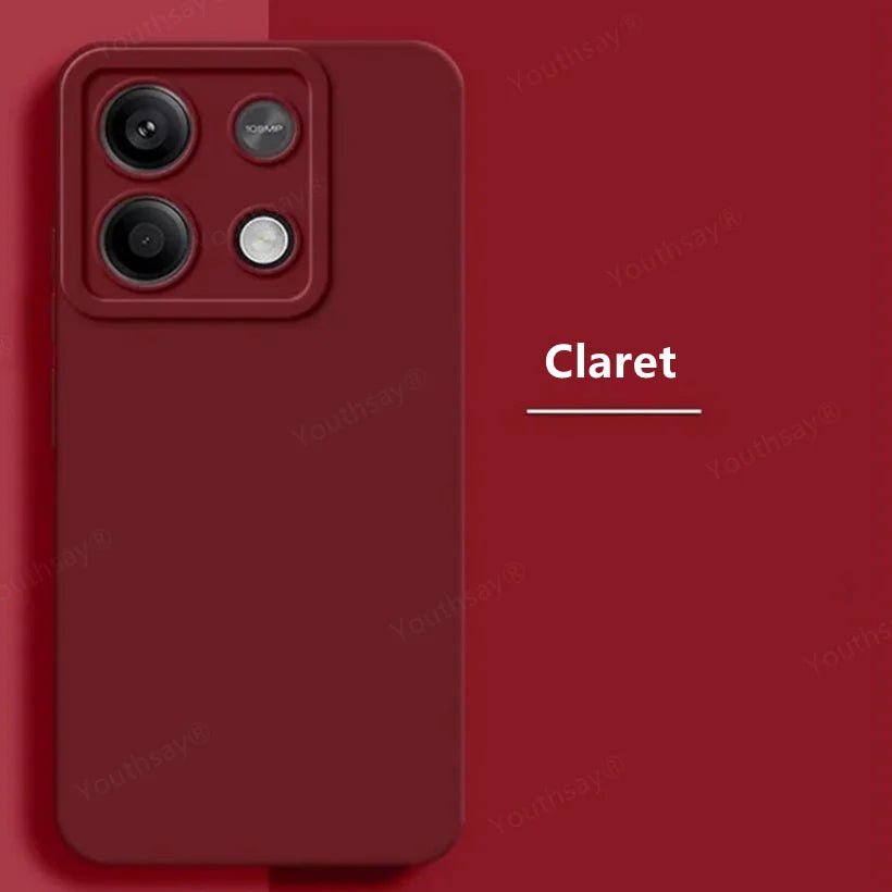 Funda Silicona Líquida con Protección de Cámara para Xiaomi POCO M6 Pro