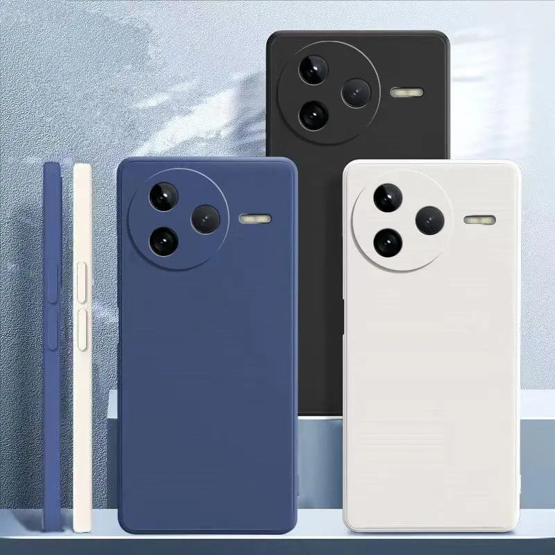 Funda Silicona Líquida con Protección de Cámara para POCO F7 Pro