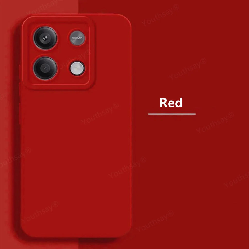 Funda Silicona Líquida con Protección de Cámara para Xiaomi POCO M6 Pro