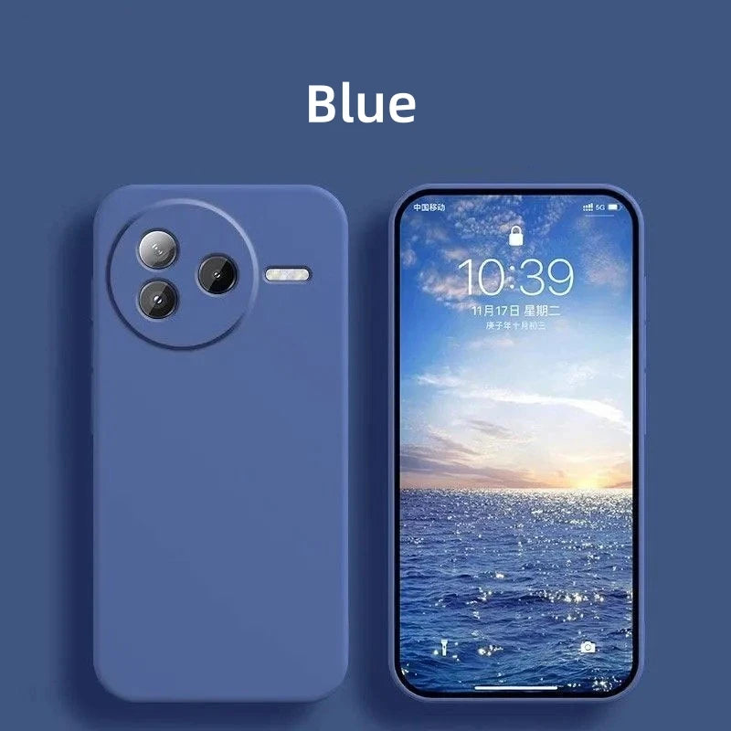 Funda Silicona Líquida con Protección de Cámara para POCO F7 Pro
