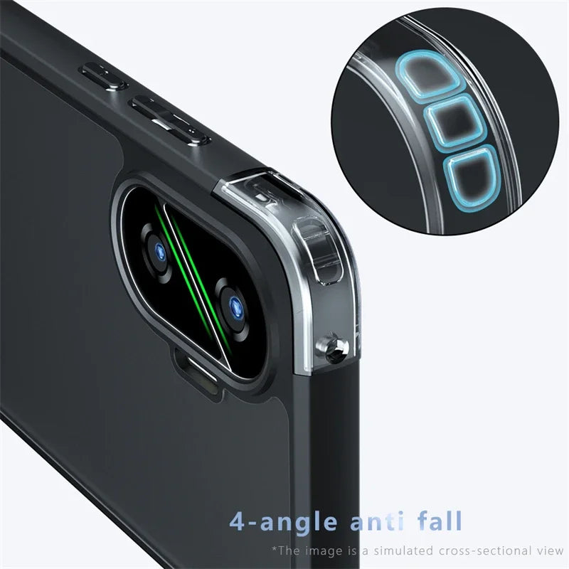 Funda Silicona Esmerilada TPU+PC para Xiaomi POCO F7