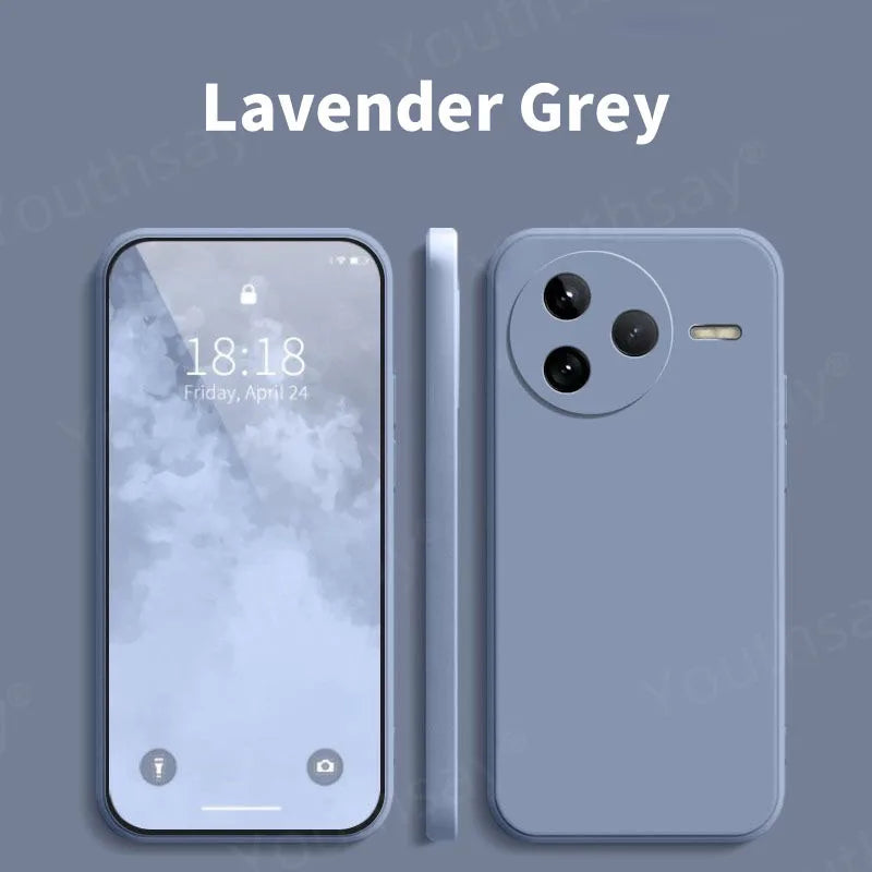 Funda Silicona Líquida con Protección de Cámara para POCO F7 Pro