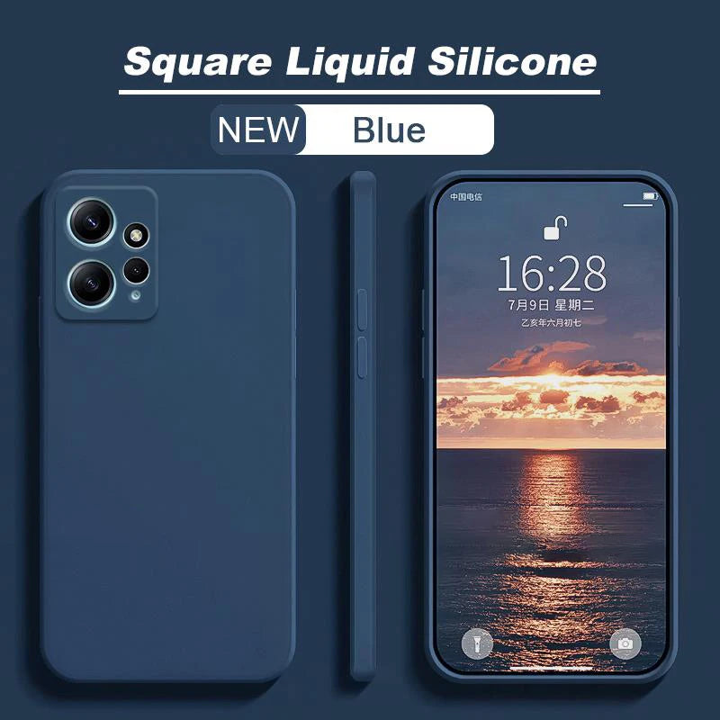 Funda Silicona Líquida Antigolpes para Xiaomi Redmi Note 12